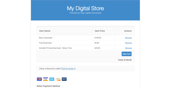Easy Digital Downloads Template customization
