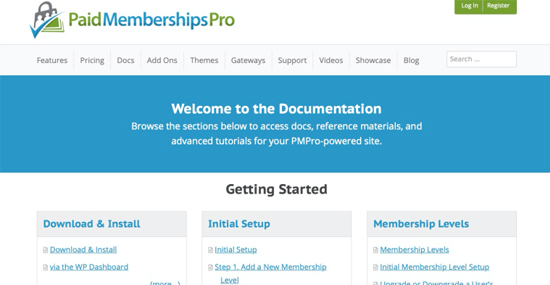 Paid Memberships Pro