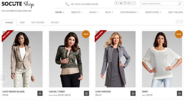 Badges that display best-selling products