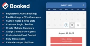 Booked WordPress Plugin Appointment Booking Free Download