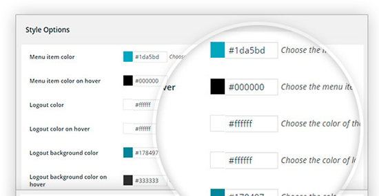 Customizing The Color Scheme