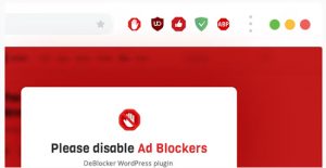 DeBlocker Anti AdBlock for WordPress Free Download