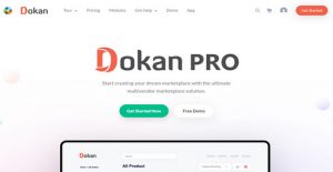 Dokan Pro Marketplace WordPress Plugin Free Download
