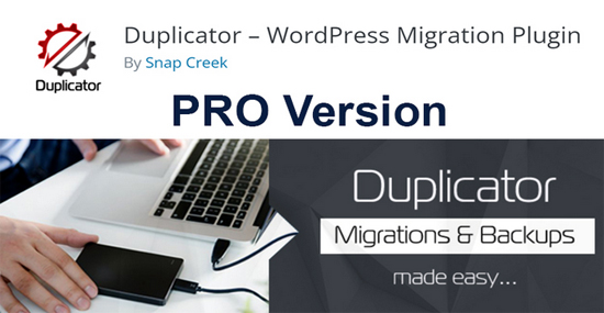 Duplicator PRO WordPress Plugin Free Download