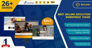 Eduma Education WordPress Theme Free Download