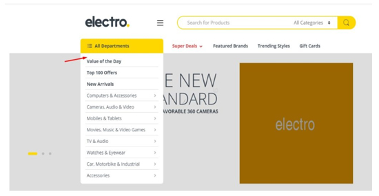 Electro wordpress theme result