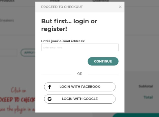 Login Signup Popup plugin