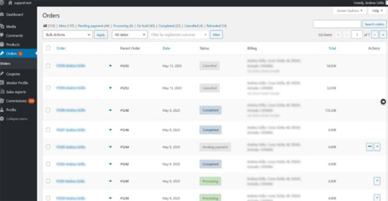 Screenshot - YITH WooCommerce Multi Vendor