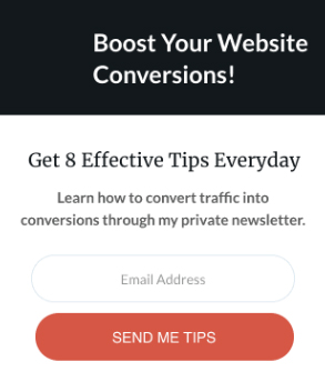 Subscription form – Convert pro