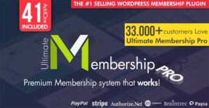 Ultimate Membership Pro WordPress Plugin Free Download