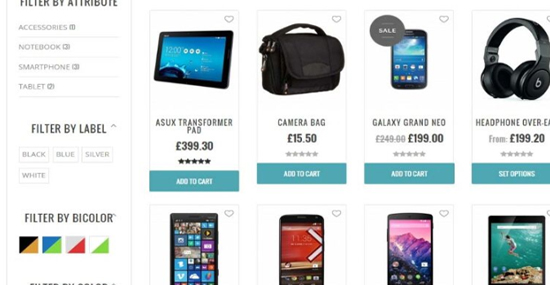 YITH WooCommerce Ajax Product Filter widget 2