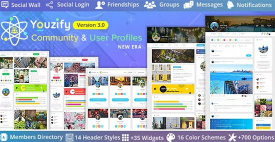 Youzify (formerly Youzer) WordPress Plugin Free Download